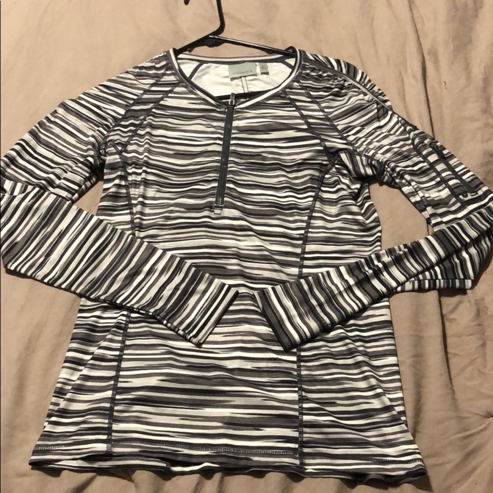 Athleta Long Sleeve workout top
